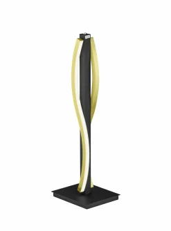 Tischleuchten>casa NOVA LED-Tischleuchte goldfarbenschwarz