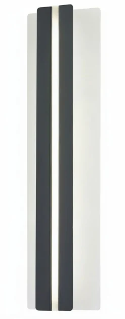 casa NOVA LED-Wandleuchte 1flg weißgrau^ Wandleuchten