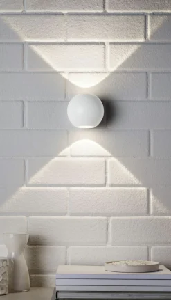 casa NOVA LED-Wandleuchte 2flg weiß^ Wandleuchten