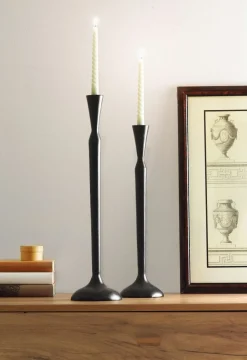 casa NOVA casaNOVA Kerzenhalter 51cm schwarz^ Dekoration