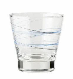 Trinkgläser>casa NOVA casaNOVA Trinkglas 345ml blautransparent