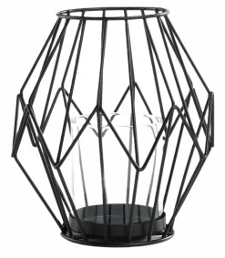 Dekoration>casa NOVA casaNOVA Windlicht 16,5cm schwarz