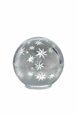 casa NOVA Deko-Kugel 15cm silberfarben^ Dekoration