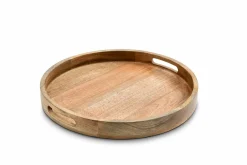 Dekoration>casa NOVA Deko-Tablett 40cm braun