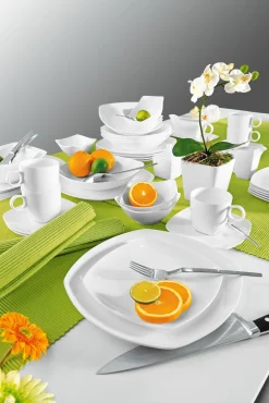 casa NOVA Dessertteller 21,5cm weiß^ Dessertteller