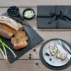 casa NOVA 2er Tischset 32x23cm schwarz^ Gläsersets|Untersetzer