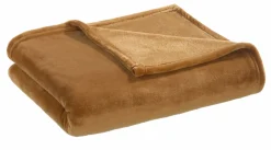 casa NOVA Flanell-Decke orange^ Wohndecken
