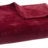 Wohndecken>casa NOVA Flanell-Decke violett