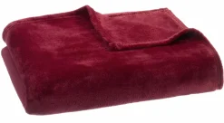Wohndecken>casa NOVA Flanell-Decke violett