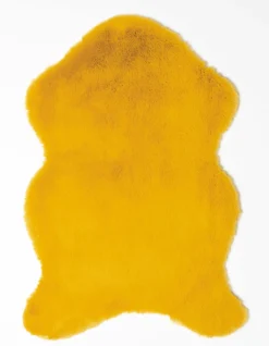 Felle & Kunstfelle>casa NOVA Kunstfell gelb