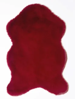 Felle & Kunstfelle>casa NOVA Kunstfell rot