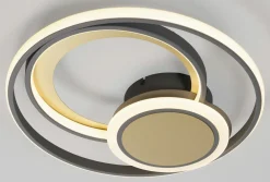 casa NOVA LED - Deckenleuchte goldfarbenschwarz^ Deckenleuchten