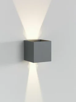 casa NOVA LED-Aussenleuchte grau^ Außenwandleuchten|Außenleuchten