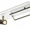 casa NOVA LED-Deckenleuchte 2flg silberfarben^ Deckenleuchten