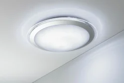 casa NOVA LED-Deckenleuchte weißsilberfarben^ Deckenleuchten