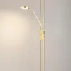 casa NOVA LED-Fluter 2flg goldfarben^ Stehleuchten