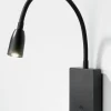 casa NOVA LED-Leseleuchte 1flg schwarz^ Wandleuchten
