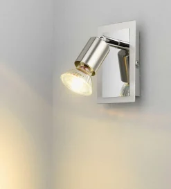 Deckenleuchten>casa NOVA LED-Spot 1flg silberfarben