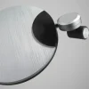 casa NOVA LED-Tischleuchte silberfarbenschwarz^ Tischleuchten|Schreibtischlampen