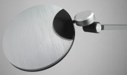 casa NOVA LED-Tischleuchte silberfarbenschwarz^ Tischleuchten|Schreibtischlampen