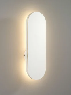 casa NOVA LED-Wandleuchte 1flg weiß^ Wandleuchten