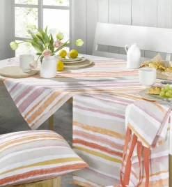 Tischtextilien>casa NOVA Mitteldecke orangepink