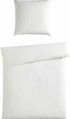Linon-Renforce|Musselin>casa NOVA Musselin Bettwäsche weiß