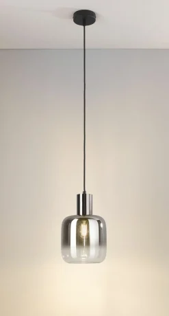 casa NOVA Pendelleuchte 1flg grauschwarz^ Pendelleuchten
