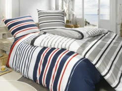 Linon-Renforce>casa NOVA Renforce-Bettwäsche blaumehrfarbig