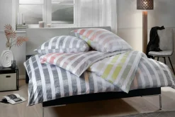 casa NOVA Satin-Bettwäsche grau^ Satin