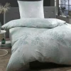 Satin>casa NOVA Satin-Bettwäsche silberfarben
