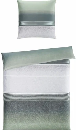 Satin>casa NOVA Satin-Bettwäsche grün