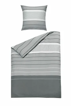 casa NOVA Satin-Bettwäsche grau^ Satin