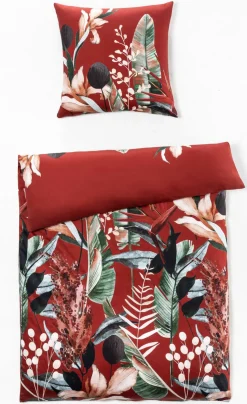 casa NOVA Satin-Bettwäsche rot^ Satin