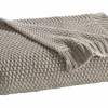 Wohndecken>casa NOVA Strickdecke grau