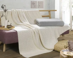 casa NOVA Strickdecke weiß^ Wohndecken