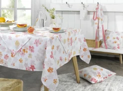 casa NOVA Tischdecke orangepink^ Tischtextilien