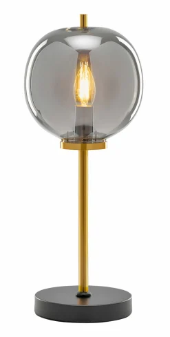 Tischleuchten>casa NOVA Tischleuchte 1flg goldfarbenschwarz