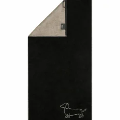 Cawö Duschtuch schwarzbeige^ Duschtücher