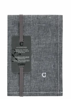 Cawö Geschirrtuch grauschwarz^ Küchenhandtücher