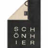 Cawö Gästetuch schwarz^ Gästetücher