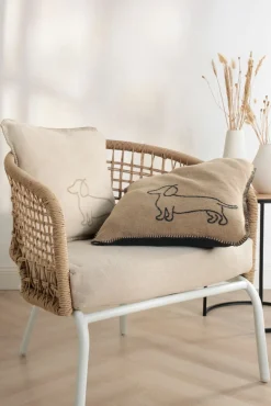 Cawö Kissen beige^ Dekokissen