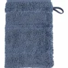 Cawö Waschhandschuh blau^ Waschhandschuhe