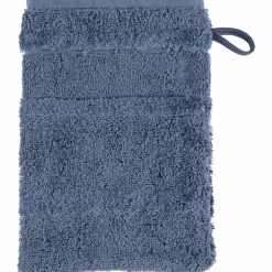 Cawö Waschhandschuh blau^ Waschhandschuhe