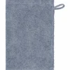 Cawö Waschhandschuh blau^ Waschhandschuhe
