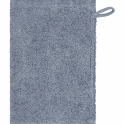 Cawö Waschhandschuh blau^ Waschhandschuhe