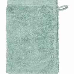 Cawö Waschhandschuh grün^ Waschhandschuhe