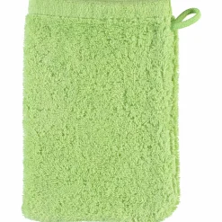 Waschhandschuhe>Cawö Waschhandschuh grüngelb