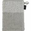 Cawö Waschhandschuh silberfarbengrau^ Waschhandschuhe