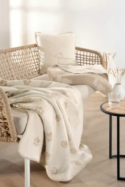 Cawö Wohndecke beige^ Wohndecken